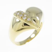 K18YG ダイヤモンドリング