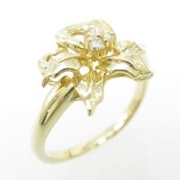 K18YG ダイヤモンドリング