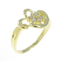 K18YG ダイヤモンドリング