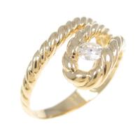 K18YG ダイヤモンドリング