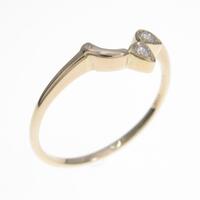 K18YG ダイヤモンドリング