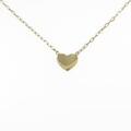 K18YG ハート ネックレス