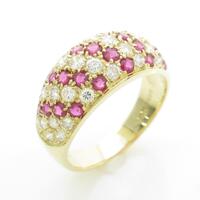 K18YG ルビーリング