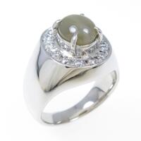 PT クリソベリルキャッツアイリング