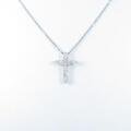 PT クロス ダイヤモンドネックレス