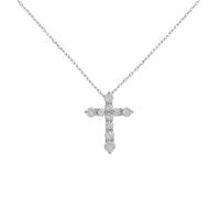 PT クロス ダイヤモンドネックレス