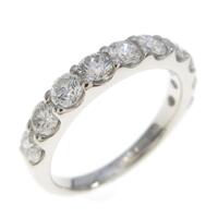 PT ハーフエタニティ ダイヤモンドリング