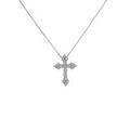 PT1000／PT クロス ダイヤモンドネックレス