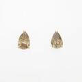 【リメイク】K18PG／ST ダイヤモンドピアス 1．060ct・1．066ct・FB・VS2・ペアシェイプ