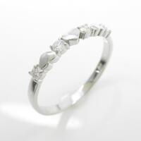 【リメイク】K18WG ダイヤモンドリング