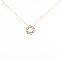 【リメイク】K18YG ダイヤモンドネックレス