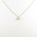【リメイク】K18YG ダイヤモンドネックレス 0．516ct・K・I1・GOOD