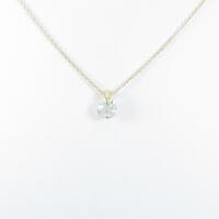 【リメイク】K18YG ダイヤモンドネックレス 0．679ct・H・SI2・GOOD