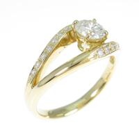 【リメイク】K18YG ダイヤモンドリング 0．501ct・I・VS1・GOOD
