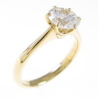【リメイク】K18YG ダイヤモンドリング 1．016ct・I・VS2・EXT