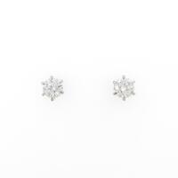 【リメイク】ST／プラチナ ダイヤモンドピアス 0．304ct・0．309ct・D・VS1・VG