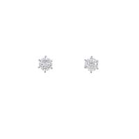 【リメイク】ST／プラチナダイヤモンドピアス 0．241ct・0．242ct・E・VVS1・VG