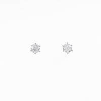【リメイク】ST／プラチナダイヤモンドピアス 0．308ct・0．315ct・D・VS2・EXT H＆C