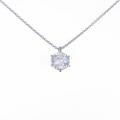 【リメイク】プラチナダイヤモンドネックレス 1．003ct・G・I1・GOOD