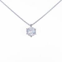 【リメイク】プラチナダイヤモンドネックレス 1．003ct・G・I1・GOOD