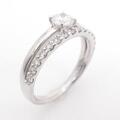 【リメイク】プラチナダイヤモンドリング 0．320ct・D・SI1・VG