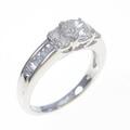 【リメイク】プラチナダイヤモンドリング 0．543ct・F・VS1・EXT