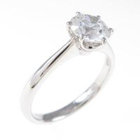 【リメイク】プラチナダイヤモンドリング 1．000ct・G・SI1・VG