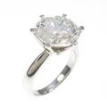 【リメイク】プラチナダイヤモンドリング 5．056ct・H・SI2・GOOD