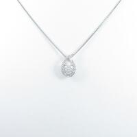 【新品】プラチナダイヤモンドネックレス 0．212ct・E・SI2・GOOD
