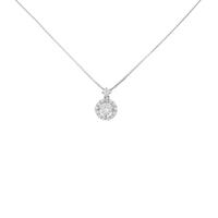 【新品】プラチナダイヤモンドネックレス 0．334ct・E・SI2・VG