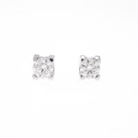 カルティエ Cドゥ カルティエ ピアス 0．26ct・0．23ct・F・VVS1?2・3EXT