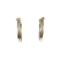 カルティエ トリニティ フープ イヤリング