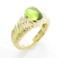 タサキ ペリドットリング