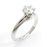 ティファニー クラシックソリティア リン 0．52ct
