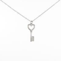 ティファニー ハート キー ネックレス