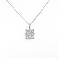 プラチナ ダイヤモンドネックレス 1．016ct・D・SI2・VG