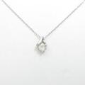 プラチナダイヤモンドネックレス 0．425ct・I・SI2・F