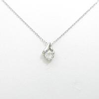 プラチナダイヤモンドネックレス 0．425ct・I・SI2・F