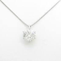 プラチナダイヤモンドネックレス 5．151ct・G・I1・3EXT