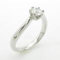 プラチナダイヤモンドリング 0．357ct・D・VVS1・3EXT H＆C