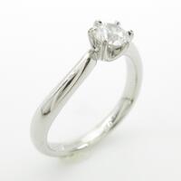 プラチナダイヤモンドリング 0．357ct・D・VVS1・3EXT H＆C