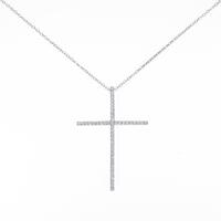 ポンテヴェキオ クロス ダイヤモンドネックレス