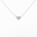ポンテヴェキオ ハート ダイヤモンドネックレス