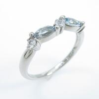 ヴァンドーム アクアマリンリング