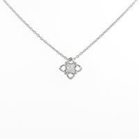 ヴァンドーム フラワー ダイヤモンドネックレス