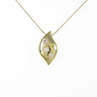 750YG／K18YG ダイヤモンドネックレス