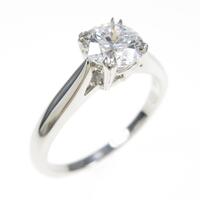 ハリーウィンストン ソリティア リング 0．74ct・D・VVS2・3EXT