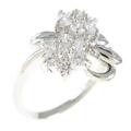 PT フラワー ダイヤモンドリング