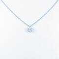 【リメイク】プラチナダイヤモンドネックレス 0．345ct・E・SI2・GOOD