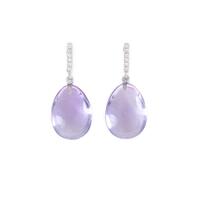 18KWG／K18WG アメジストピアス